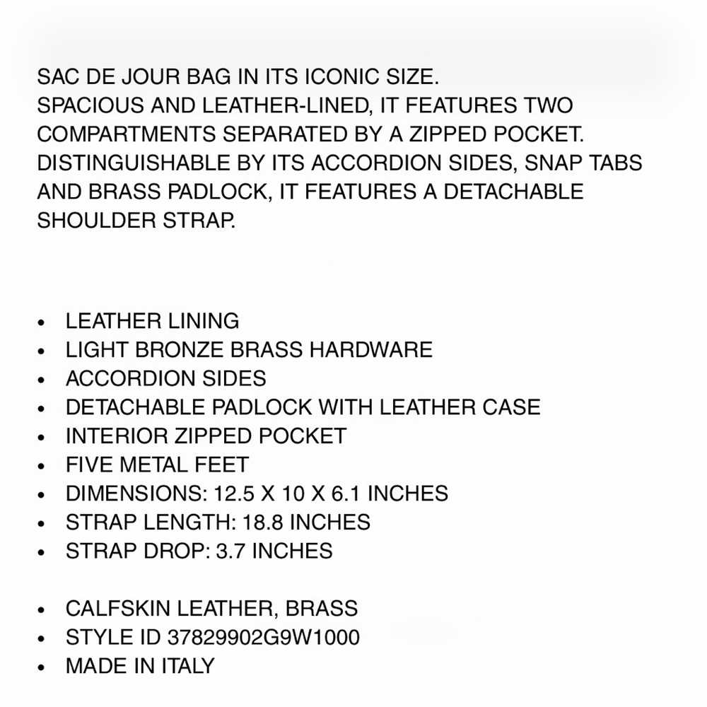 Saint Laurent Small Sac De Jour - Picture 4 of 16